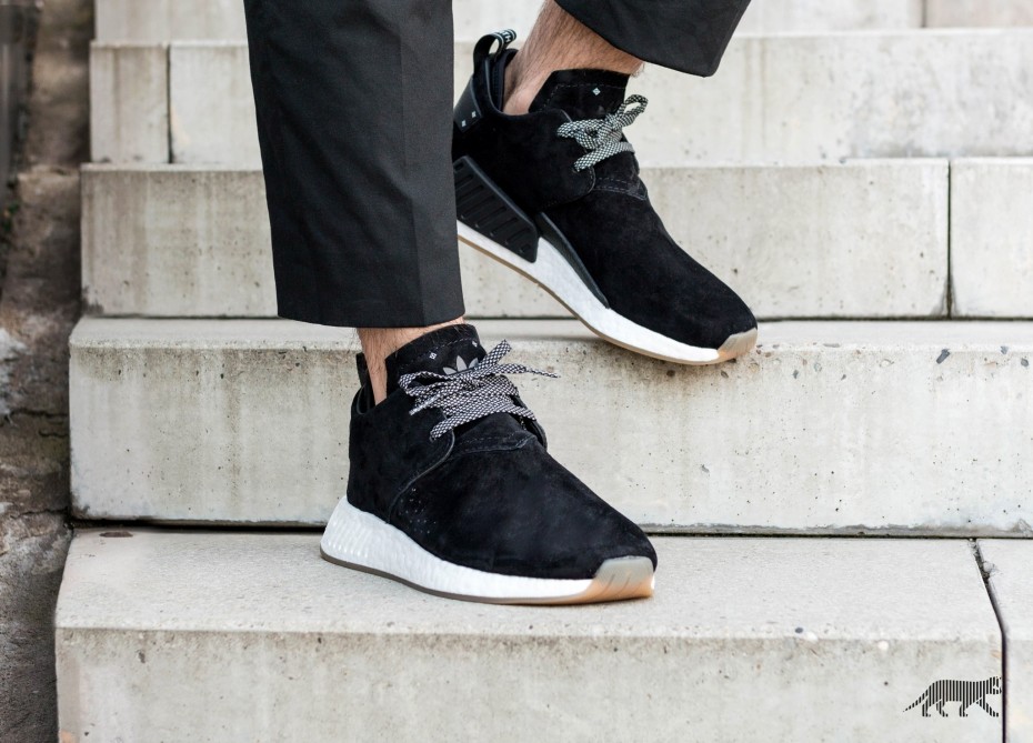 Adidas nmd c2 store suede black